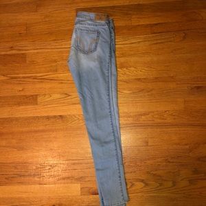 Hollister Light Wash Super Skinny Jeans